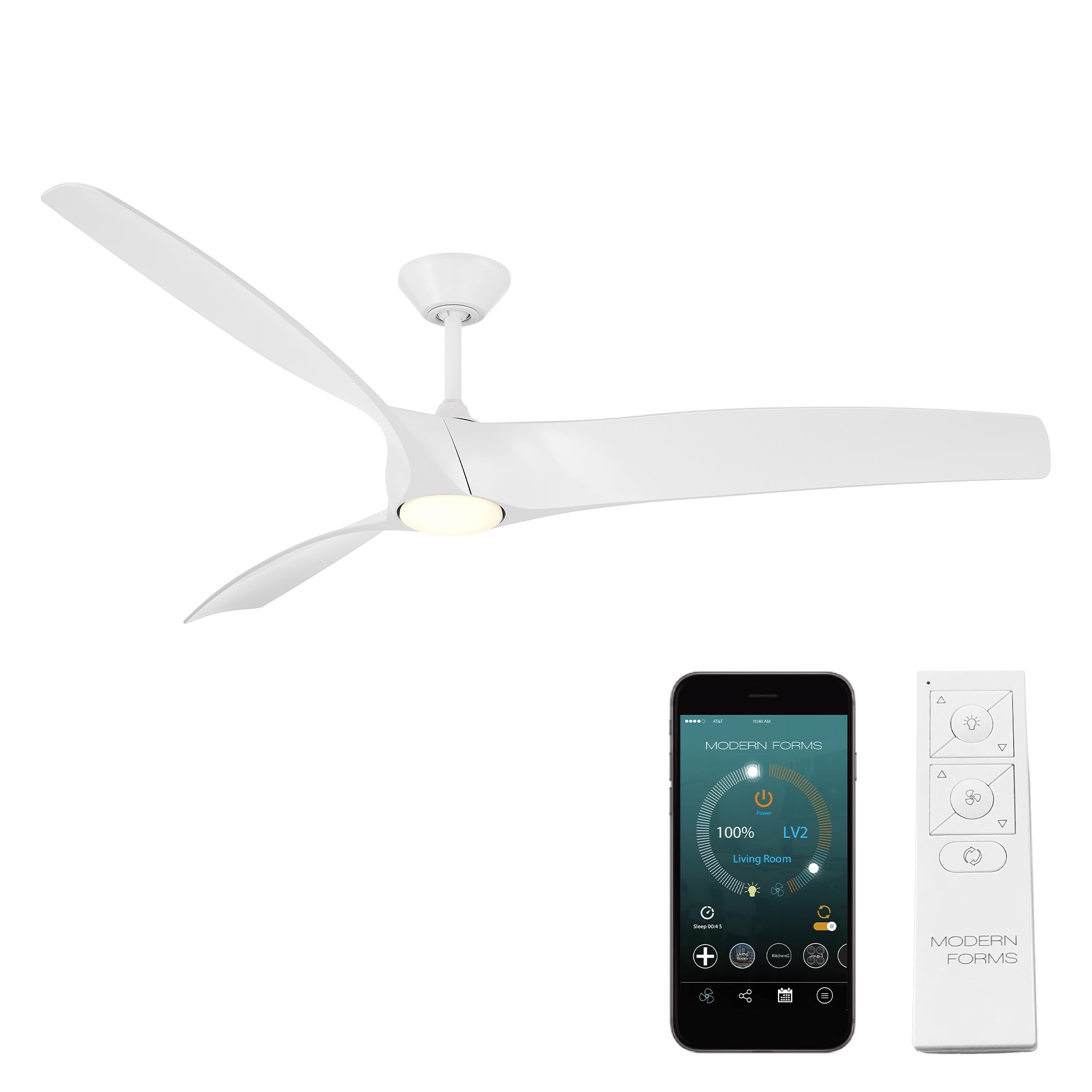 Amazon.com: Modern Forms Zephyr Indoor or Outdoor 3-Blade 72in